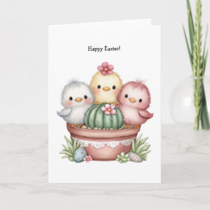 Persoonlijke Cute Woestijn/Zuidwesterse Pasen  Kaart