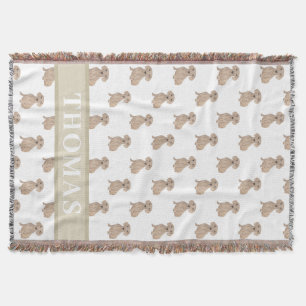 Persoonlijke Dachshund (Korthaar, Rood) Deken