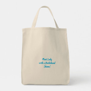 Persoonlijke Dachshund Tuinieren Boodschappentas Tote Bag