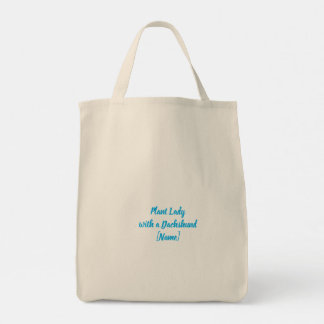 Persoonlijke Dachshund Tuinieren Boodschappentas Tote Bag