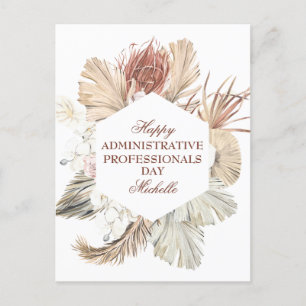 Persoonlijke Dag voor Administratieve Professional Briefkaart