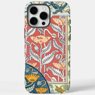 Persoonlijke Damask iPhone 6 hoesje-u kiest Kleur 16 Pro Max Hoesje
