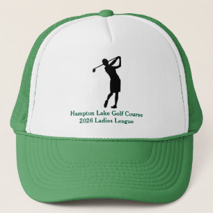 Persoonlijke Dames Golf League Hoed Trucker Pet