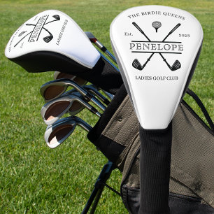 Persoonlijke Dames Golfclub Naam Golf Head Cover