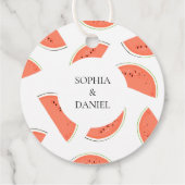 Persoonlijke dank (Cirkel) Bedankjes Labels (Achterkant)