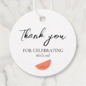 Persoonlijke dank (Cirkel) Bedankjes Labels (Voorkant)