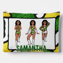 Persoonlijke danser groen geel camouflage #2