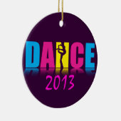 Persoonlijke danseres keramisch ornament (Rechts)