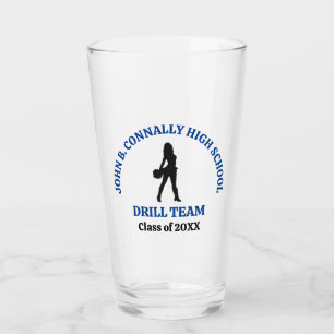 Persoonlijke danseres van het drillteam van de Blu Glas
