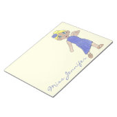 Persoonlijke dansleraar Gift Lyrical Modern Notitieblok (Schuin)