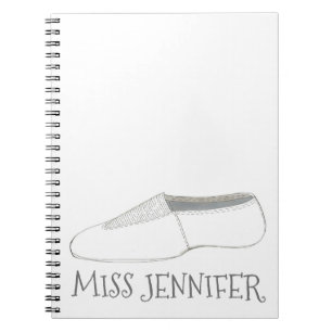 Persoonlijke dansleraar Gym Coach Acro Tumbling Notitieboek