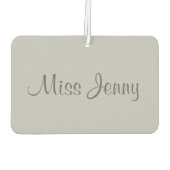 Persoonlijke dansleraar roze balletschoen luchtverfrisser (Achterkant)