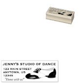 Persoonlijke dansleraar Studio Tap Shoe Rubberstempel (Gestempeld)