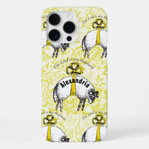 Persoonlijke DE HEER is mijn herder Psalm 23 iPhone 16 Pro Max Hoesje