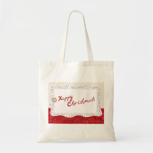 Persoonlijke decoratieve Kerstmis-spiraal Tote Bag