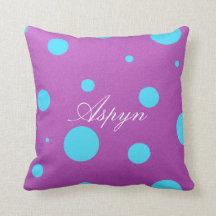 Persoonlijke Decoratieve Polka Dot Pillow