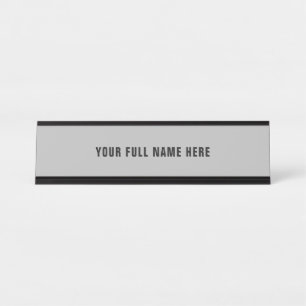 Persoonlijke Desk Name Bord Uw kleuren en Letterty Bureau Naambordje