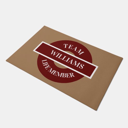 Persoonlijke deurmat (Schuin)