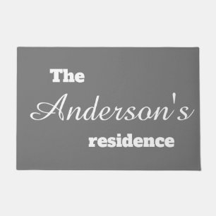 Persoonlijke deurmat - Verblijf van Anderson