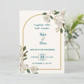 Persoonlijke Digitale Trouw Uitnodiging – Moderne (Staand voorkant)