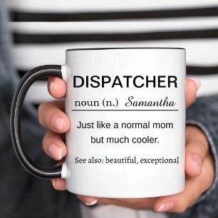 Persoonlijke Dispatcher Definitie Mok