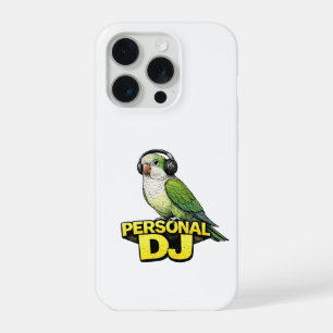 Persoonlijke DJ Quaker Parkiet iPhone 15 Pro Hoesje