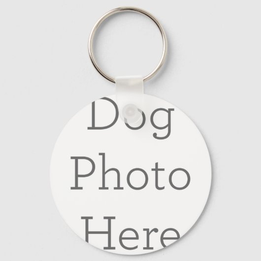 Metalen Cirkel sleutelhangers, 5,1 cm (Voorkant)