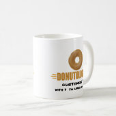 Persoonlijke donut koffiemok (Voorkant rechts)