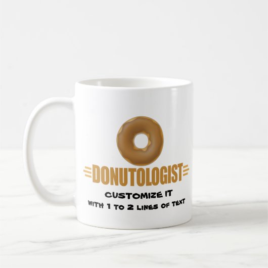 Persoonlijke donut koffiemok (Links)