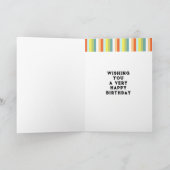 Persoonlijke draak Birthday Kaart (Binnen)