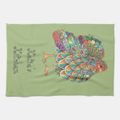 Persoonlijke Dream Chicken Kitchen Towel Theedoek (Horizontaal)
