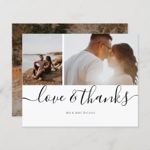 Persoonlijke drie foto-liefhebbers en bedankt