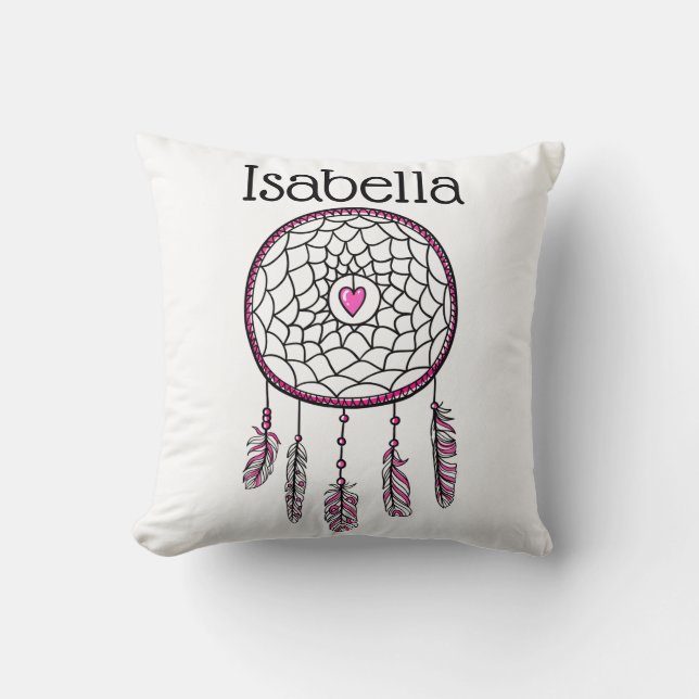 Persoonlijke drocatcher Dream Catcher Pillow Kussen (Voorkant)