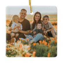 Persoonlijke dubbelzijdige familie foto Kerstmis