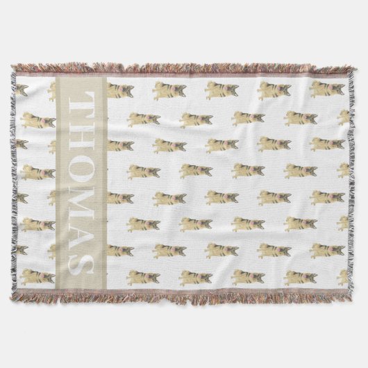 Persoonlijke Duitse Herder Deken (Voorkant)