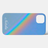 Persoonlijke echte regenboog-Hoesje-Mate iPhone Case-Mate iPhone Case (Achterkant (horizontaal))