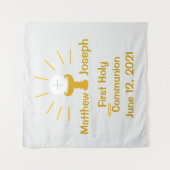 Persoonlijke Eerste Heilige Communie Wandkleed (Voorkant)