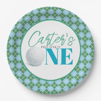Persoonlijke Eerste Hole-in-One Golf Papieren Bord