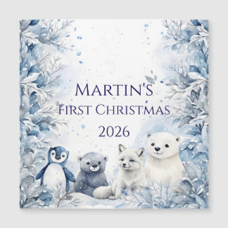 Persoonlijke eerste kerst van de baby