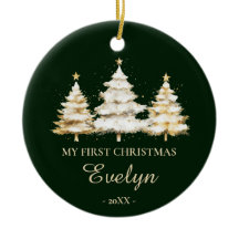 Persoonlijke eerste kerst van de baby