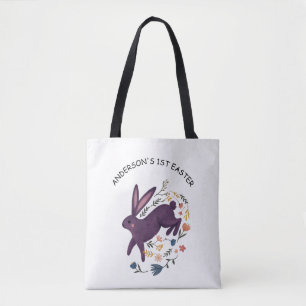 Persoonlijke eerste Pasen mini tas met naam Nephe