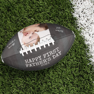 Persoonlijke eerste vaders Dag Chalkboard Foto American Football