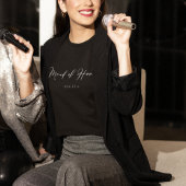 Persoonlijke Eervolle Dienst Chic Bachelorette Fee T-shirt