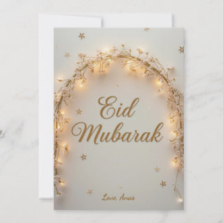 Persoonlijke Eid Mubarak  Feestdagenkaart