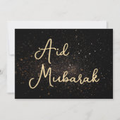 Persoonlijke Eid Mubarak moderne kaart (Voorkant)