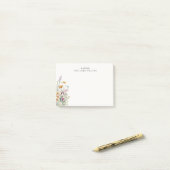 Persoonlijke Elegante Boho Chic Post-it® Notes (Op bureau)