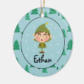 Persoonlijke Elf Ornament (Links)