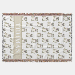 Persoonlijke Engelse Bulldog (Tigerrstriped) Deken