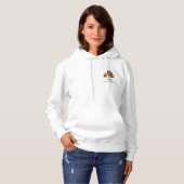 Persoonlijke Engelse Cocker Spaniel Hoodie (Voorkant volledig)