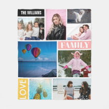 Persoonlijke familie 8 Foto collage genaamd